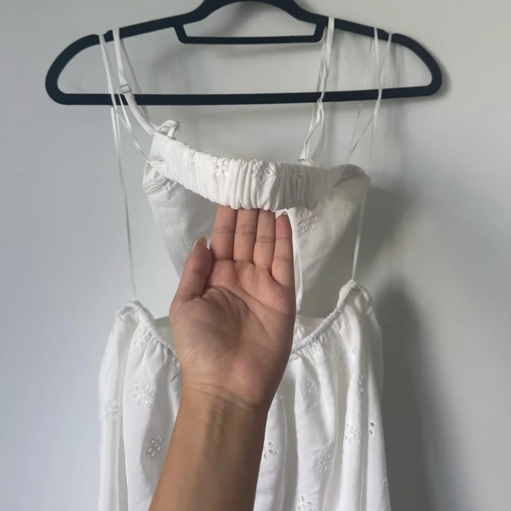 Hello Molly My Escape Mini Dress in White - Size M - Picture 7 of 14